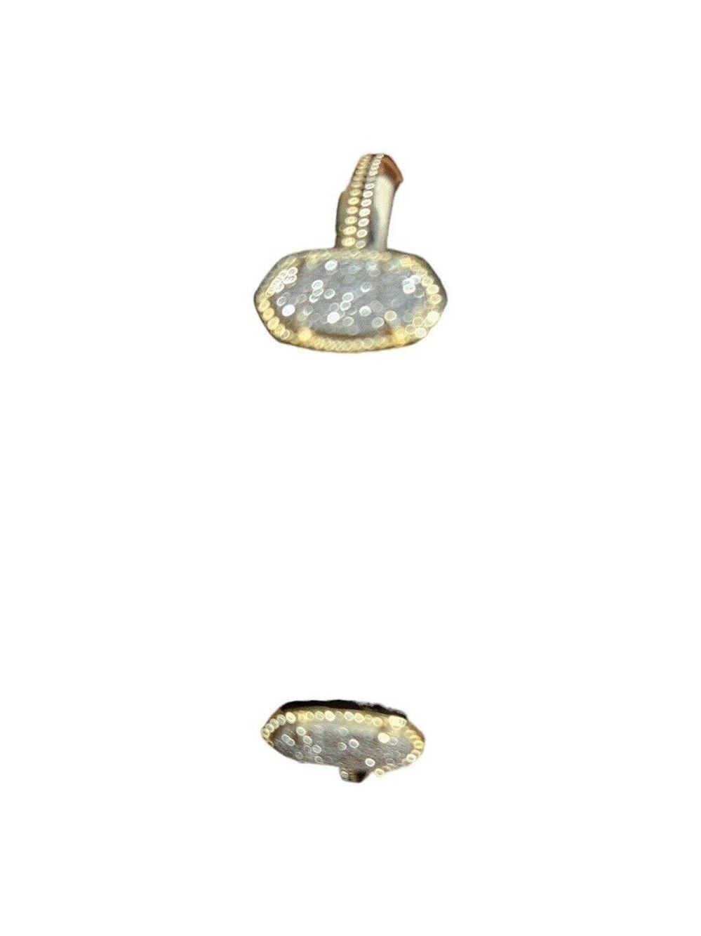Kendra Scott Women Gold Pave Set Stones Halo Design Bracelet 8" - Picture 8 of 9
